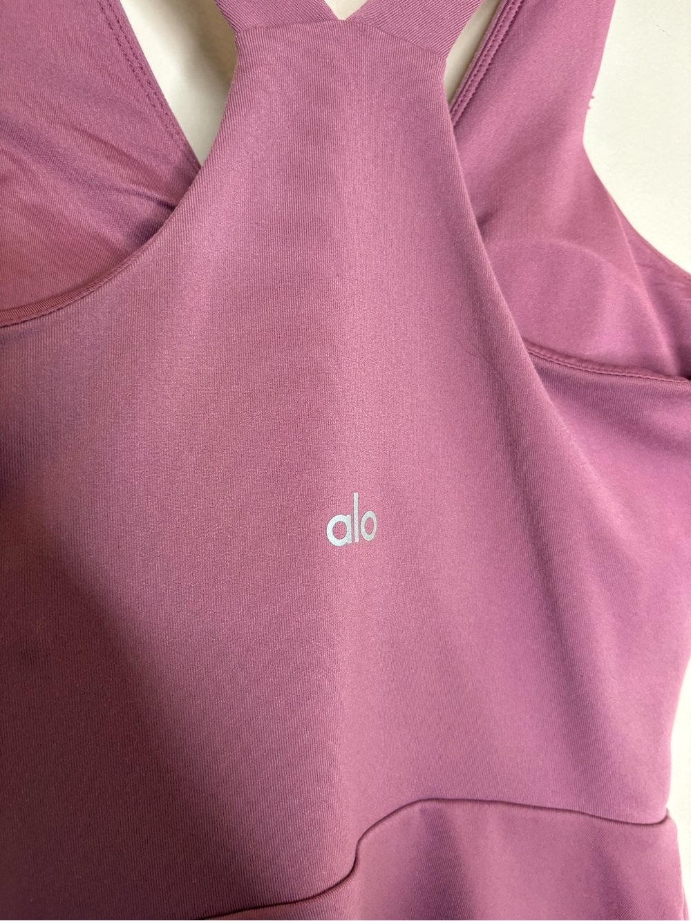 Alo Yoga Airbrush Real Tennis Dress Soft Mulberry Size XS - Picture 6 of 7